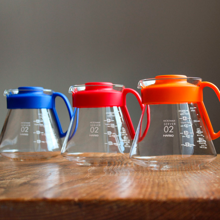 Hario V60 Range Server 0,6 L Röd