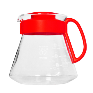 Hario V60 Range Server 0,6 L Röd