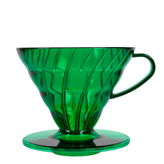 Hario V60 Dripper Grön 2 Koppar. Inkl. Filter