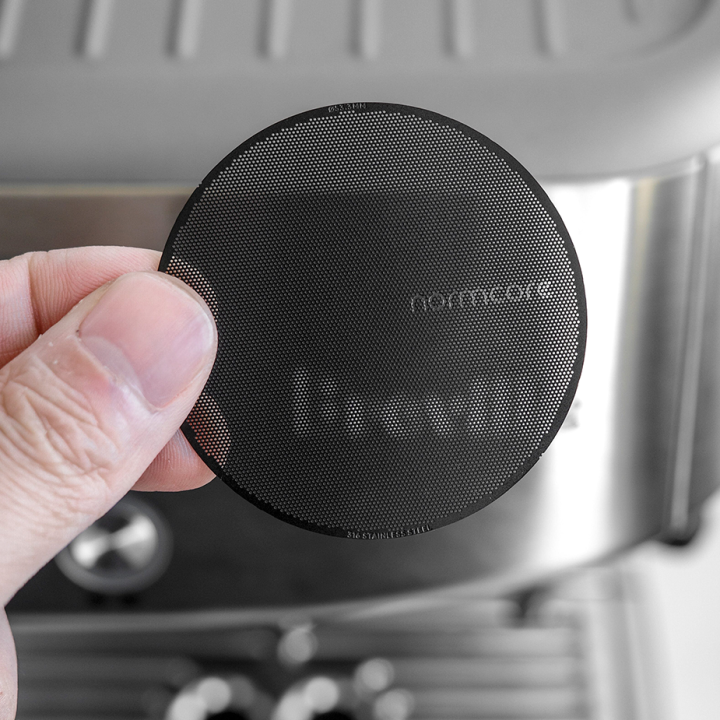 Normcore Ultra Slim 0,2 mm Puck Screen Titanium 58 mm