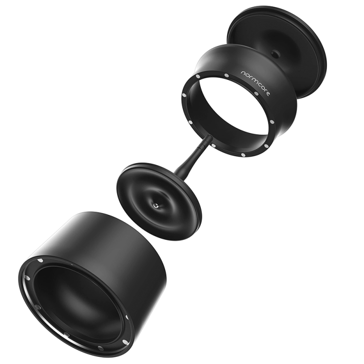 Normcore 2 i 1 Magnetisk Doseringskopp 58 mm Svart