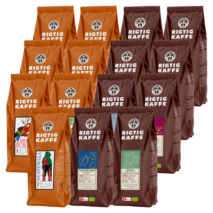 Rigtig Kaffe Mixpaket 6kg