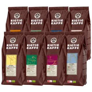 Rigtig Kaffe Organic Brun Pakke 24kg