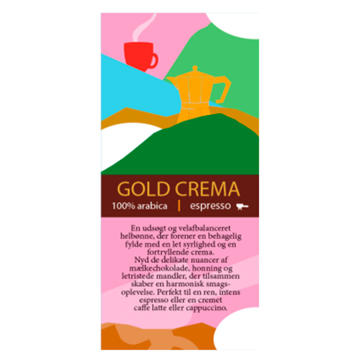 Rigtig Kaffe Gold Crema 1kg