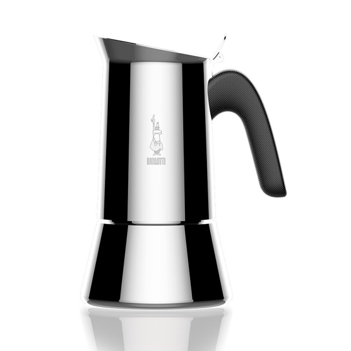 Bialetti New Venus 6 koppar Espressokanna Stål inkl. 2x250g Bialetti Malet Kaffe