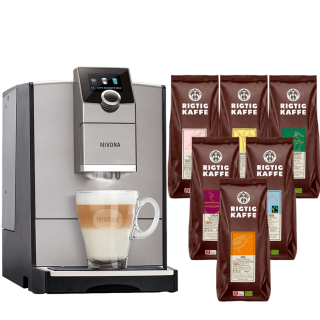 Nivona NICR 795 Titan Espressomaskin Inkl. 8x400g Rigtig Kaffe Organic