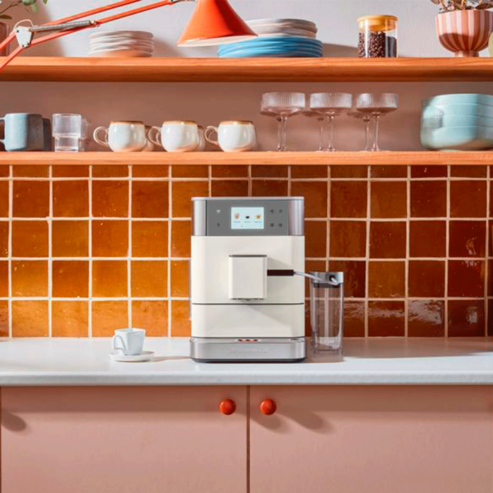 KitchenAid KF7 Espressomaskin 5KES8557EPL Porslinsvit