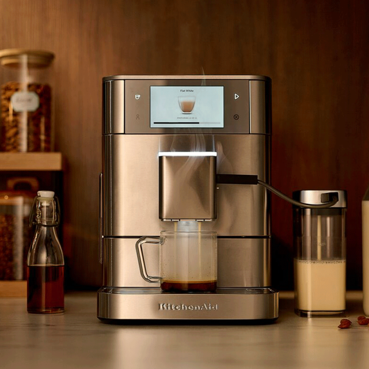 KitchenAid KF8 Espressomaskin Rostfritt stål