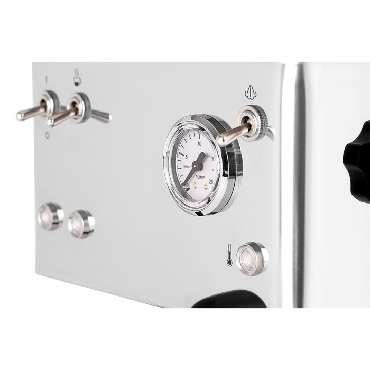 La Pavoni New Casa Bar Stål LPMCBS01EU Espressomaskin inkl. Ascaso i-Mini I2 Espressokvarn & House of Barista Baristautrustning