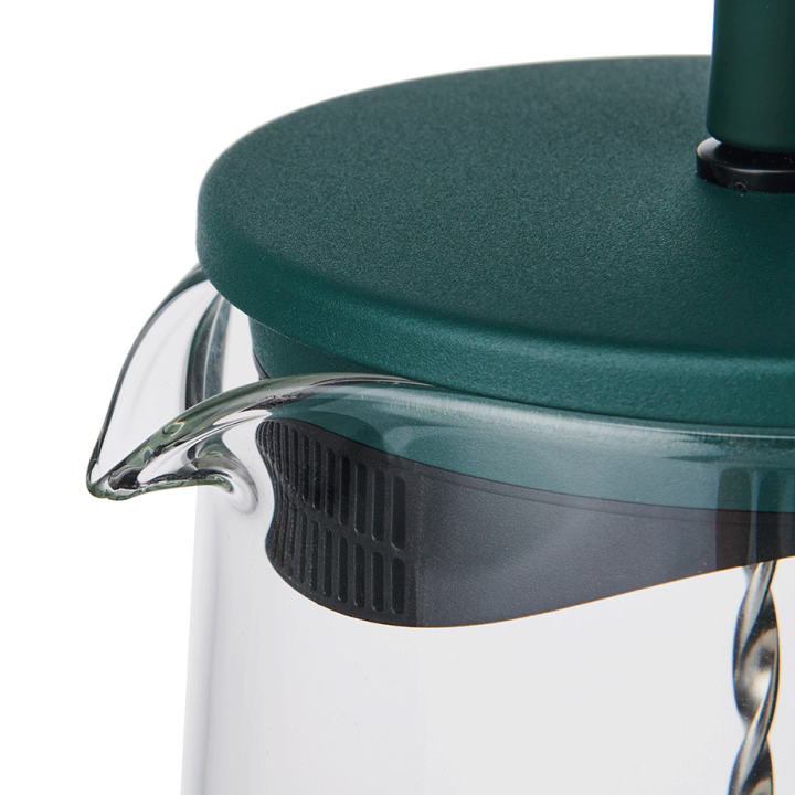 La Cafetière Gyro Spinfuser 1,25 L Tebryggare Grön/Glas