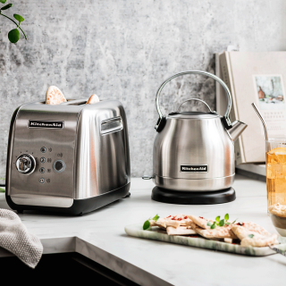KitchenAid 5KEK1222ESX Vattenkokare 1,25 L Stål KitchenAid 5KEK1222ESX Vattenkokare 1,25 L Stål