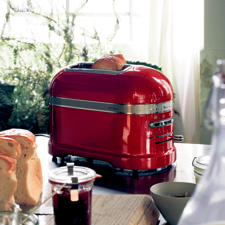 KitchenAid 5KMT2204ECA Artisan Brödrost 2 Skivor Metallic Röd