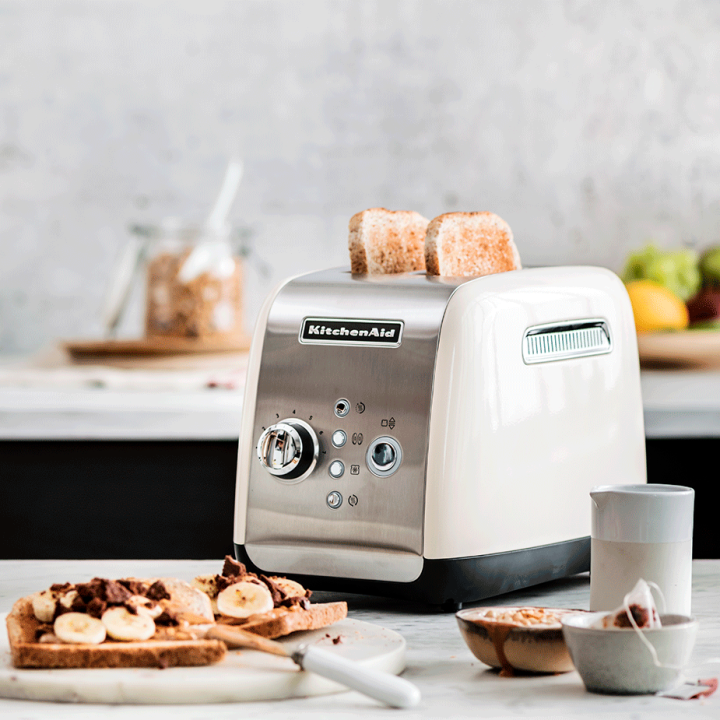 KitchenAid 5KMT221EAC Brödrost 2 Skivor Creme