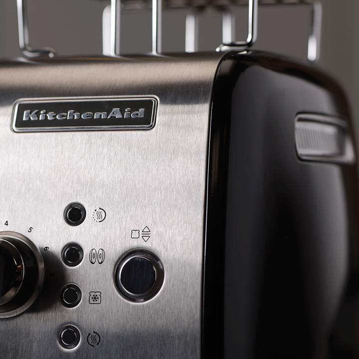 KitchenAid 5KMT221EOB Brödrost 2 Skivor Svart