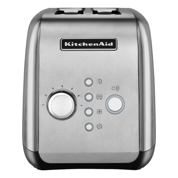 KitchenAid 5KMT221ESX Brödrost 2 Skivor Stål