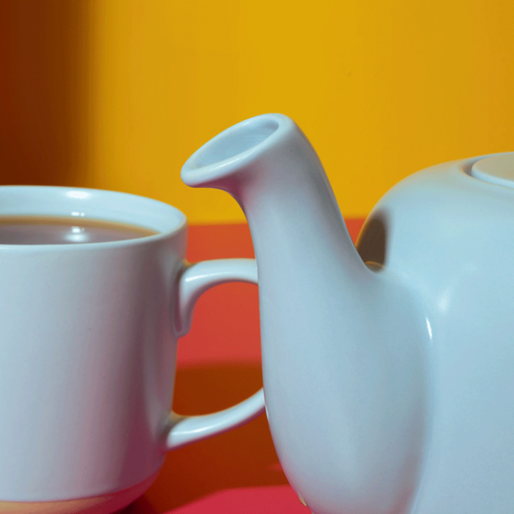 La Cafetière 1,2 L Tebrygger Himmelblå