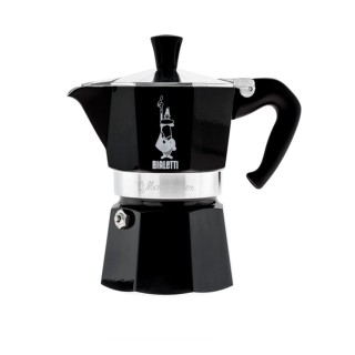 Bialetti Moka Express 3 Kop. Espressokanna Svart