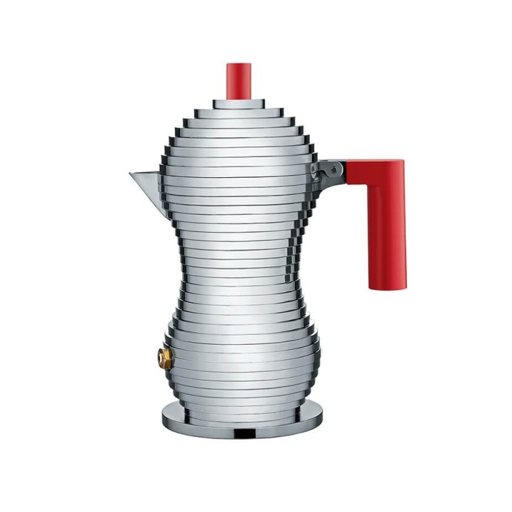 Alessi Pulcina 1 Kopp. Espressokanna Röd