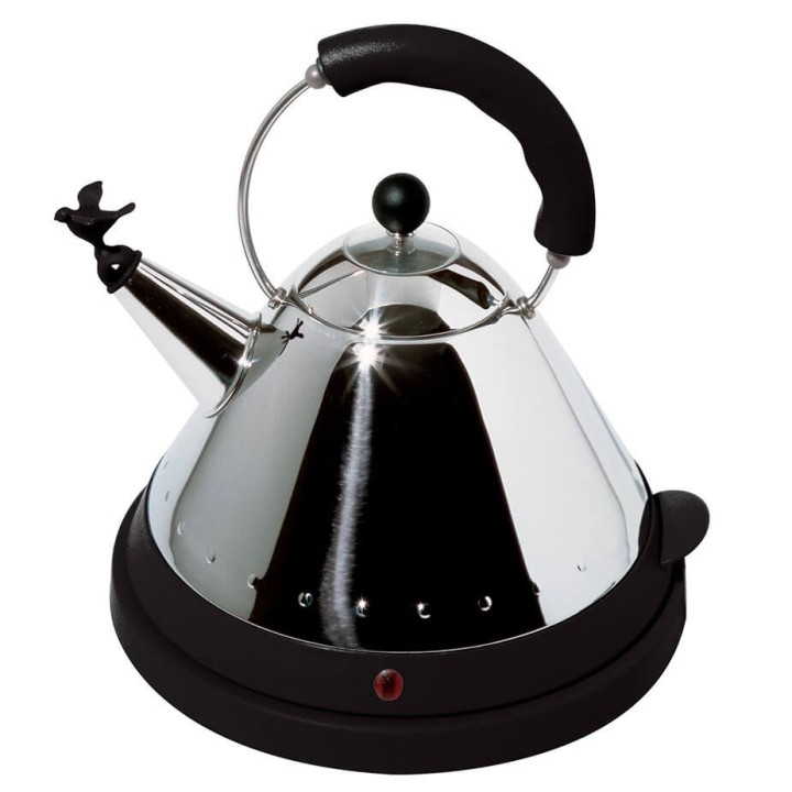 Alessi MG32 Vattenkokare Svart 1,5 L