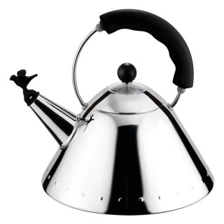 Alessi 9093 Kettle Svart 2 L