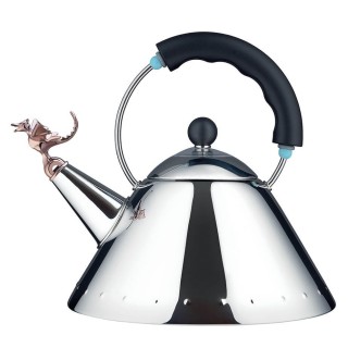 Alessi 9093 Tea Rex Kettle Svart