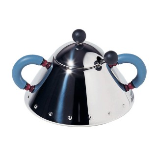 Alessi 9097 Socker skål Blå