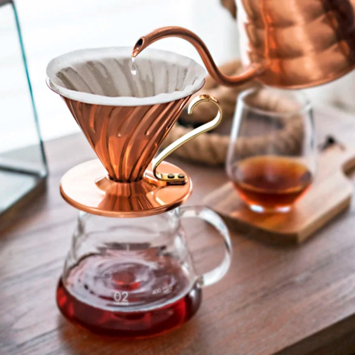 Hario V60 Dripper Koppar 2 Koppar