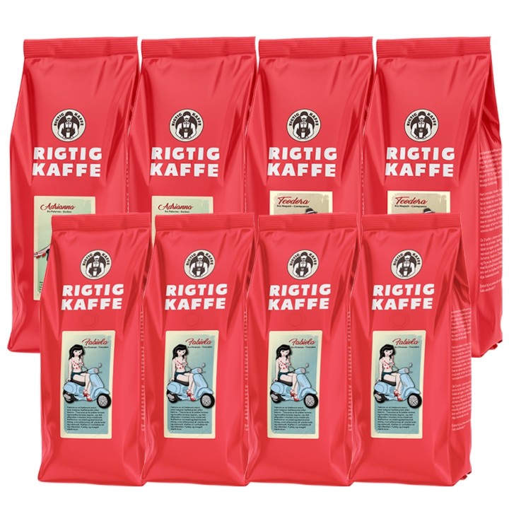 Rigtig Kaffe Italiensk Mixpaket 6kg