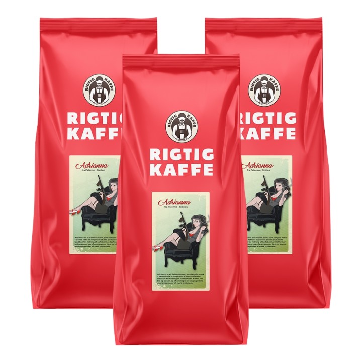 Rigtig Kaffe Adrianna 3 kg