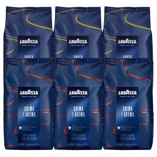 Lavazza Super Crema & Crema E Aroma 6kg Hela kaffebönor