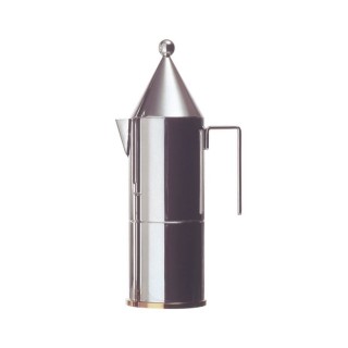 Alessi La Conica 3 Kop. Espressokanna Stål