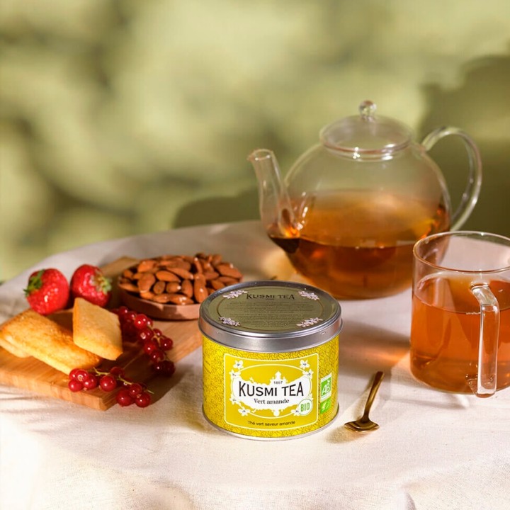 Kusmi Grönt Te Mandel Ekologisk 100 g