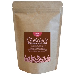 Choklad Smakkaffe 225g Hela kaffebönor