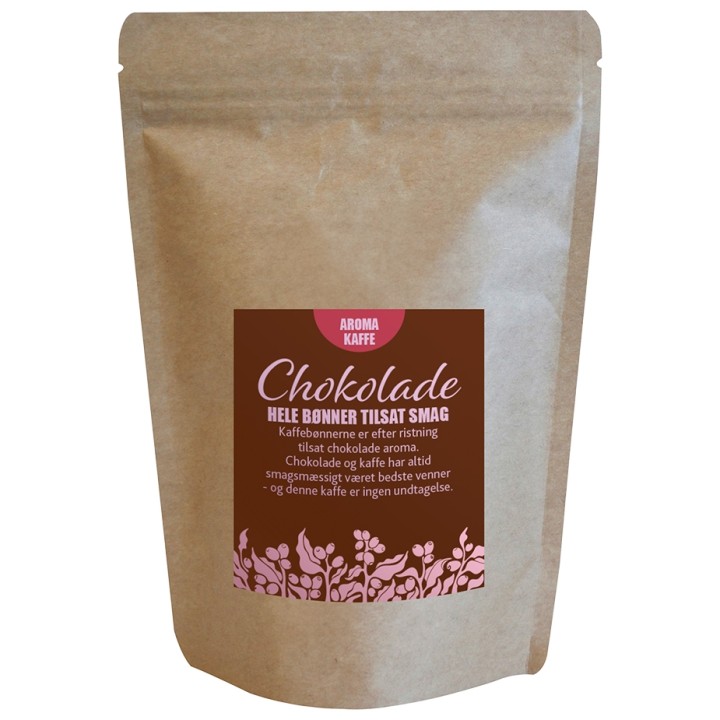 Choklad Smakkaffe 225g Hela kaffebönor