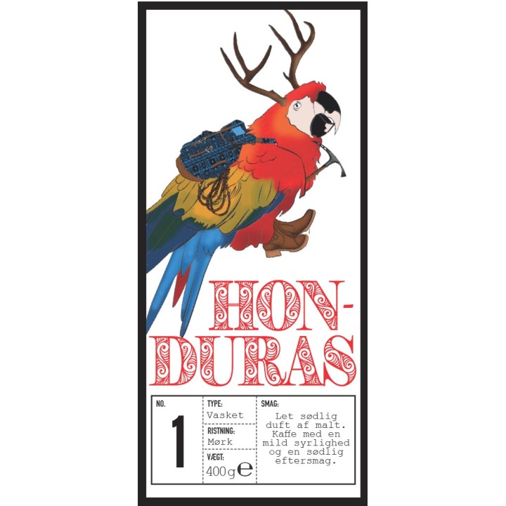 Rigtig Kaffe Honduras No. 1 - 400g Hela kaffebönor