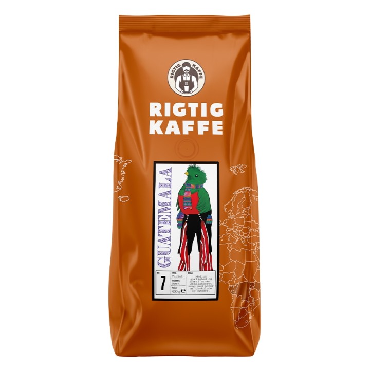 Rigtig Kaffe Guatemala No. 7 - 400g Hela kaffebönor