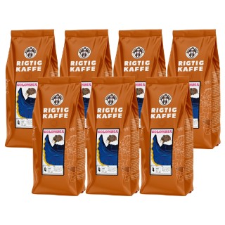 Rigtig Kaffe Colombia No. 4 - 7x400g Hela kaffebönor