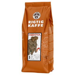 Rigtig Kaffe Kenya No. 5 - 7x400g Hela kaffebönor