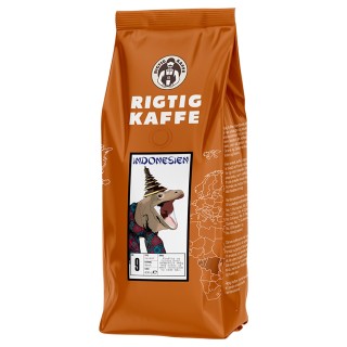Rigtig Kaffe Indonesien No. 9 - 15x400g Hela kaffebönor