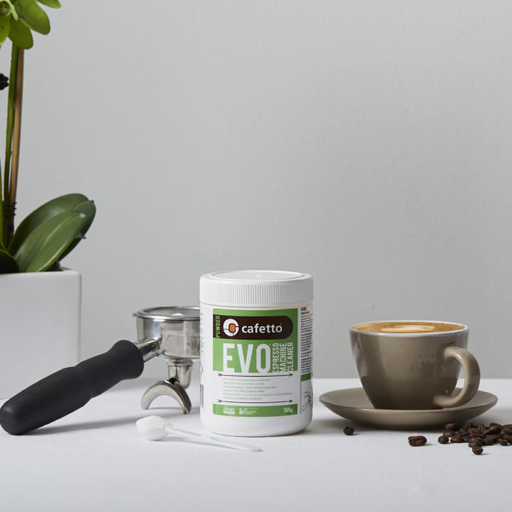 Cafetto Evo Espresso Clean Backflushpulver Grön Organisk 500g