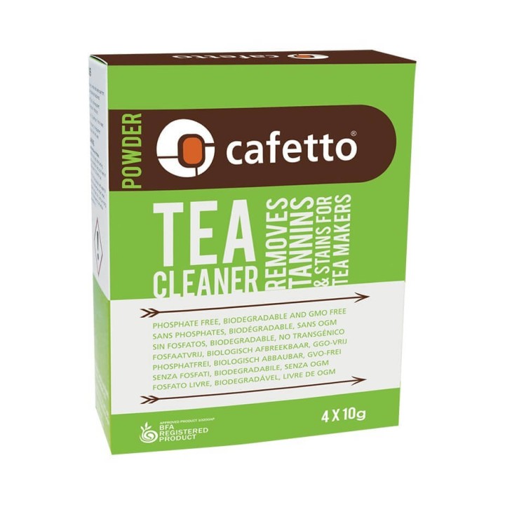 Cafetto Te-rengöring 4x10g