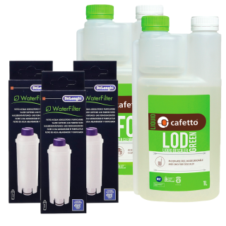 Delonghi/Cafetto Organisk Vårdpaket