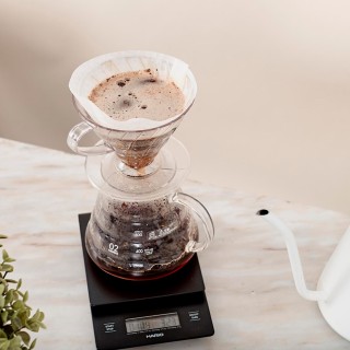 Hario Cup Dripper V60 Klar plast 2 koppar.