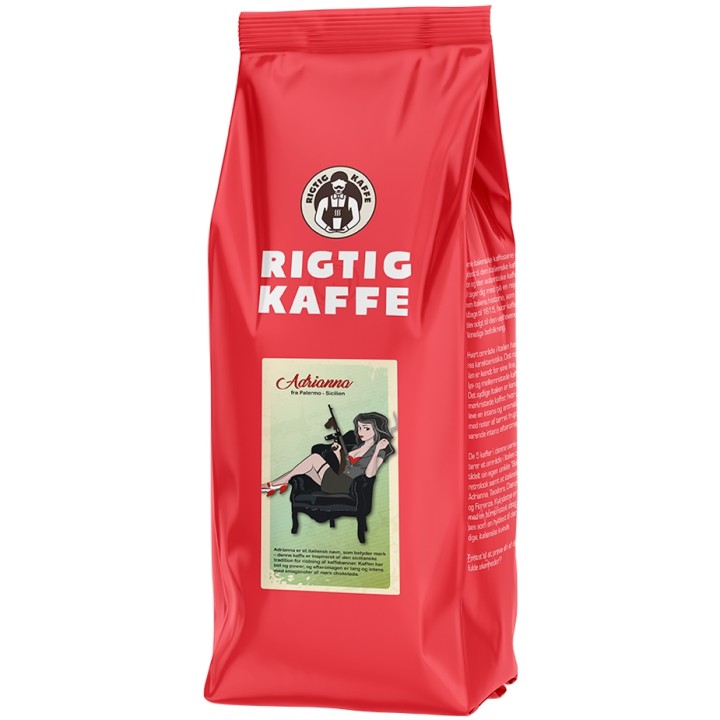 Rigtig Kaffe Adrianna v/24kg Hela kaffebönor