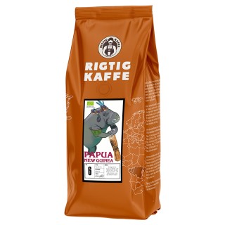 Rigtig Kaffe Papua New Guinea No. 6 v/24kg Hela kaffebönor