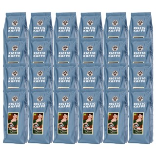 Rigtig Kaffe Super Crema Ekologisk 12kg Hela kaffebönor