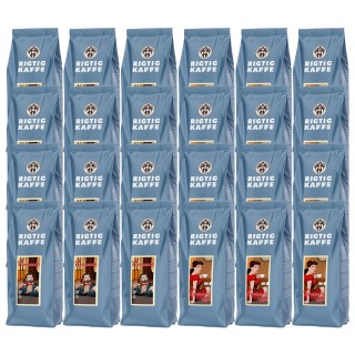 Rigtig Kaffe Espresso & Espresso Latte 12kg Hela kaffebönor