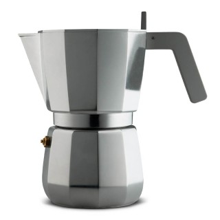 Alessi Moka Induktion 9 Koppar. Espressokanna Alu