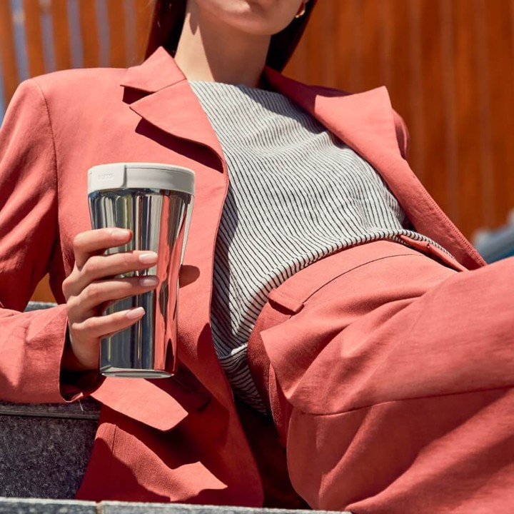 Alessi Caffa Resekopp 0,4 L Vit