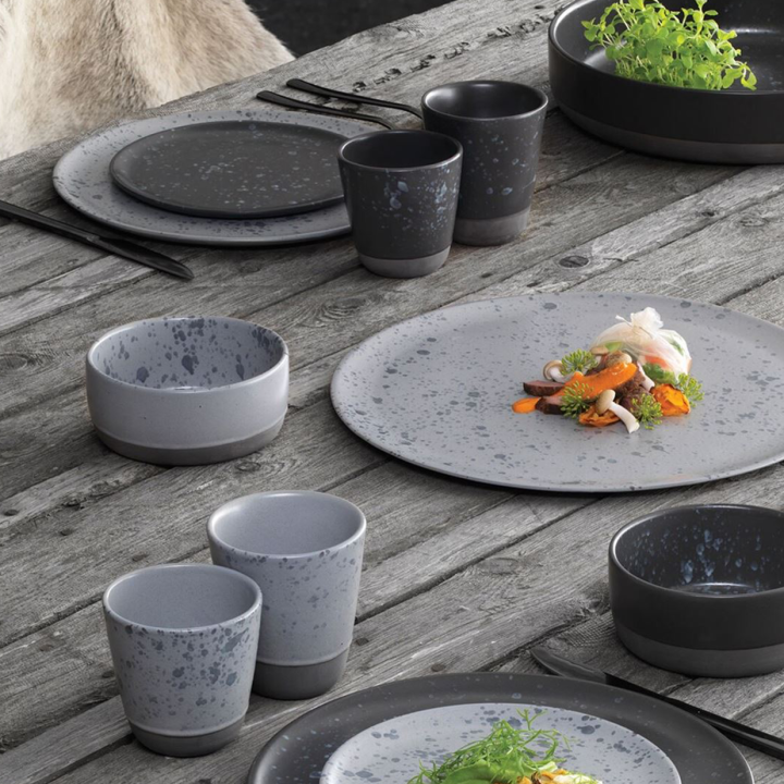 Aida RAW Termokopp 25 cl 6 Stk Nordic Black